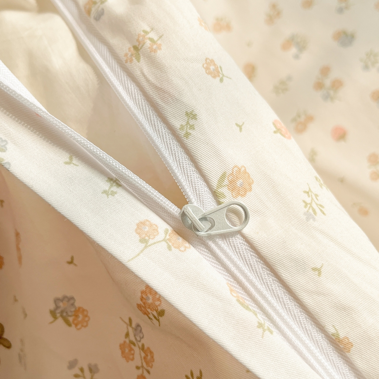 91家纺网 家纺一手货源 找家纺 柠馨 2026春夏新款13372全棉纯棉印花四件套-芙拉系列 星愿