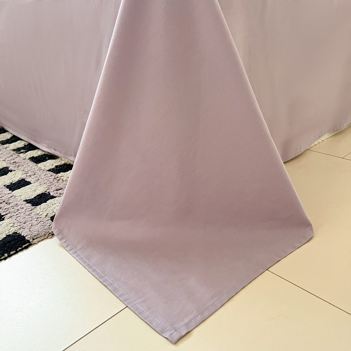 91家纺网 家纺一手货源 找家纺 柠馨 2026春夏新款13372全棉纯棉印花四件套-芙拉系列 棉花星球