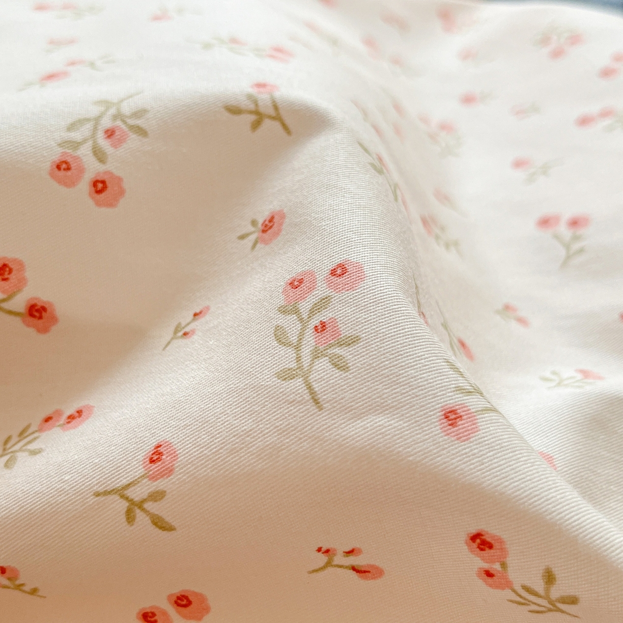 91家纺网 家纺一手货源 找家纺 柠馨 2026春夏新款13372全棉纯棉印花四件套-芙拉系列 逸云