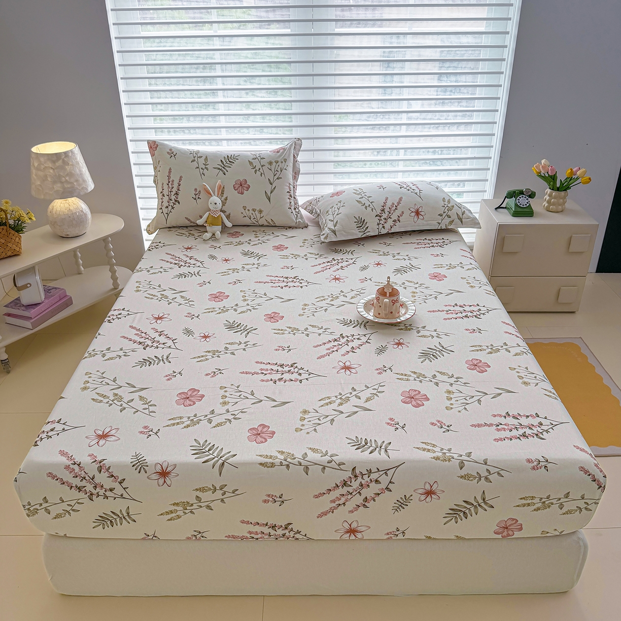 91家纺网 家纺一手货源 找家纺 （总）壹贝家纺 2026新款全棉印花床笠系列