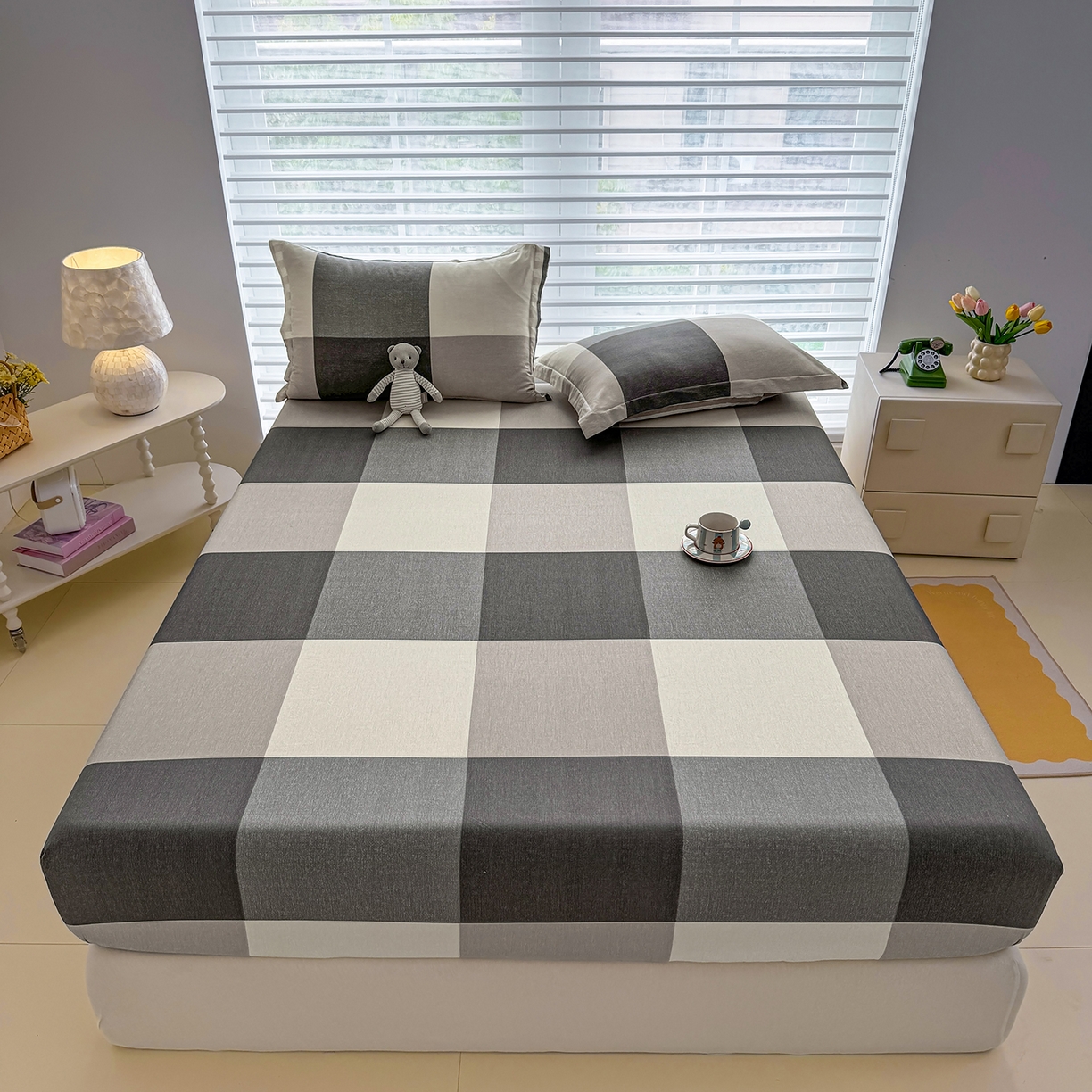 91家纺网 家纺一手货源 找家纺 （总）壹贝家纺 2026新款全棉印花床笠系列