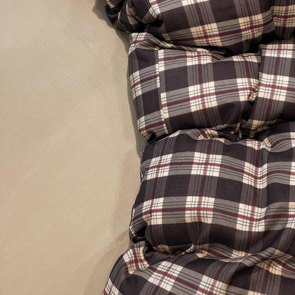 91家纺网 家纺一手货源 找家纺 （总）塞纳 2026新款.全棉有氧双层纱四件套-场景一