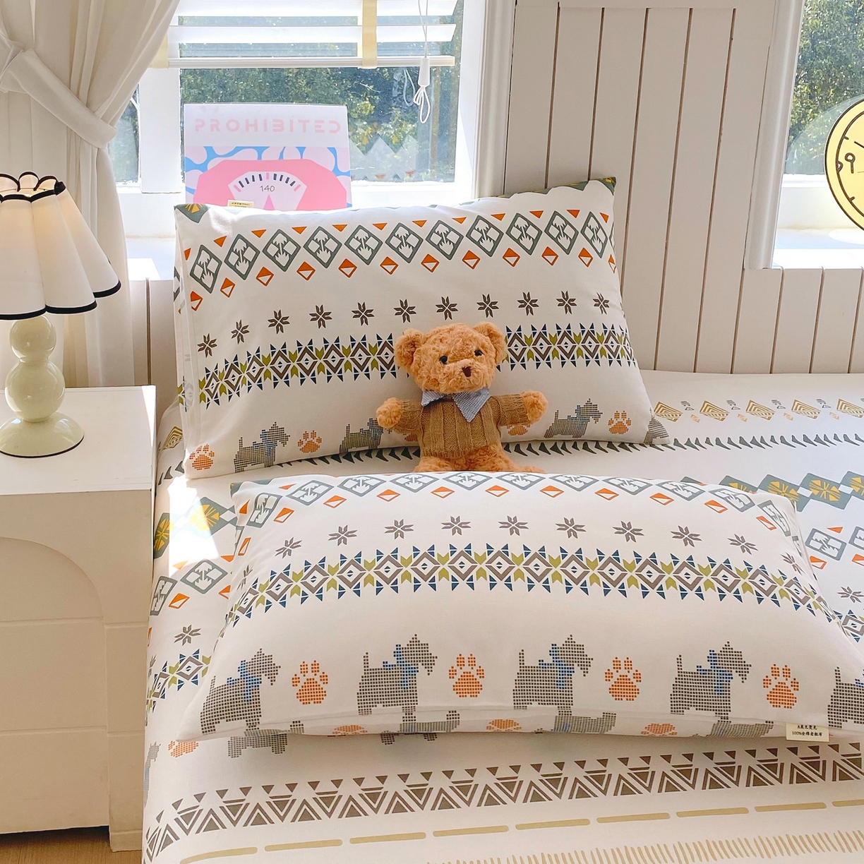 91家纺网 家纺一手货源 找家纺 （总）金鑫汇家纺 2026新款全棉老粗布单品枕套系列