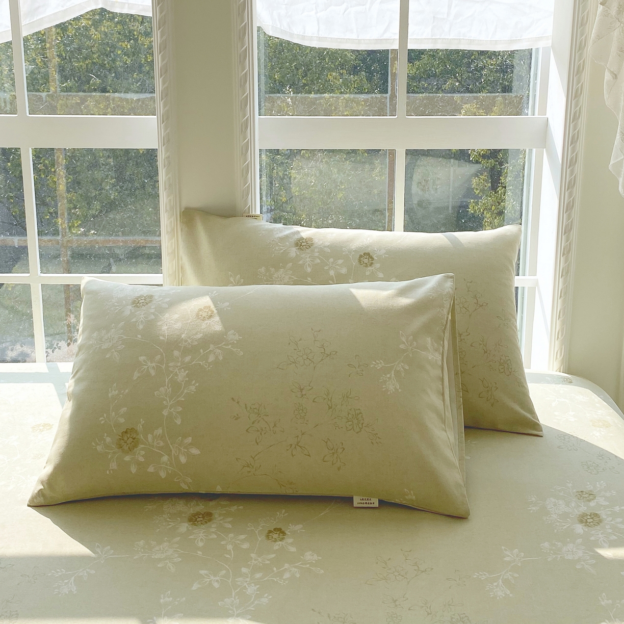 91家纺网 家纺一手货源 找家纺 （总）金鑫汇家纺 2026新款全棉老粗布单品枕套系列