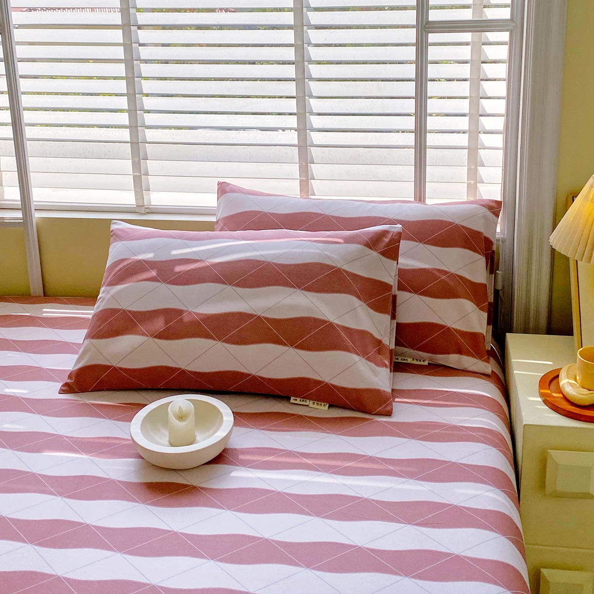 91家纺网 家纺一手货源 找家纺 （总）金鑫汇家纺 2026新款全棉老粗布单品枕套系列