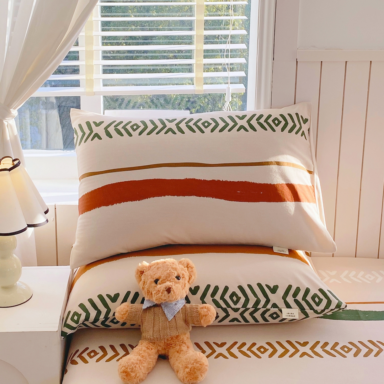 91家纺网 家纺一手货源 找家纺 （总）金鑫汇家纺 2026新款全棉老粗布单品枕套系列