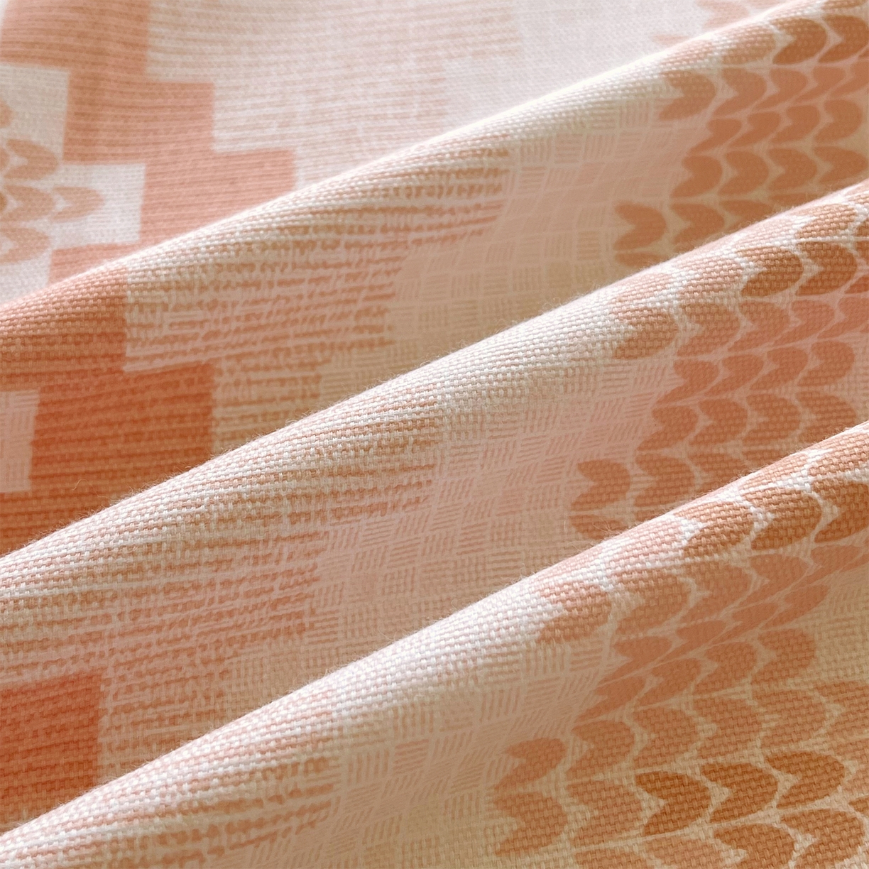 91家纺网 家纺一手货源 找家纺 金鑫汇家纺 2026新款全棉老粗布单品枕套系列 燕南飞-桔