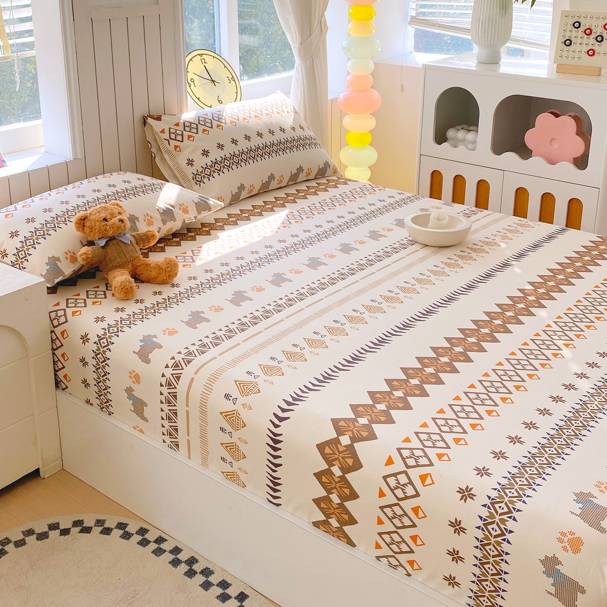 91家纺网 家纺一手货源 找家纺 （总）金鑫汇家纺 2026新款全棉老粗布单品床笠系列