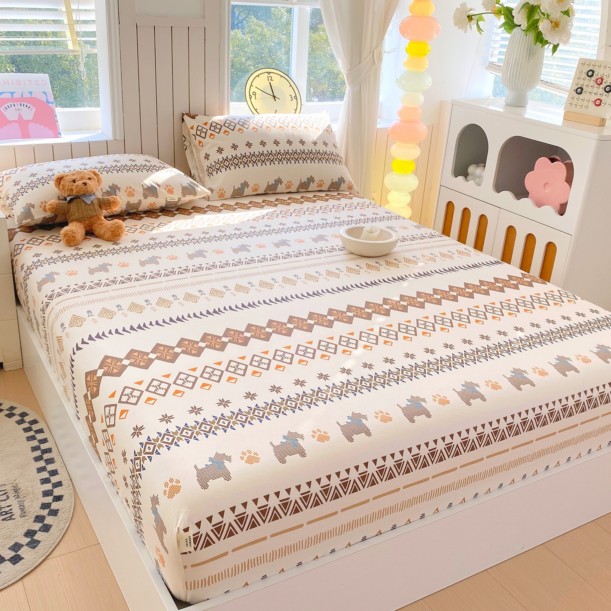 91家纺网 家纺一手货源 找家纺 （总）金鑫汇家纺 2026新款全棉老粗布单品床笠系列