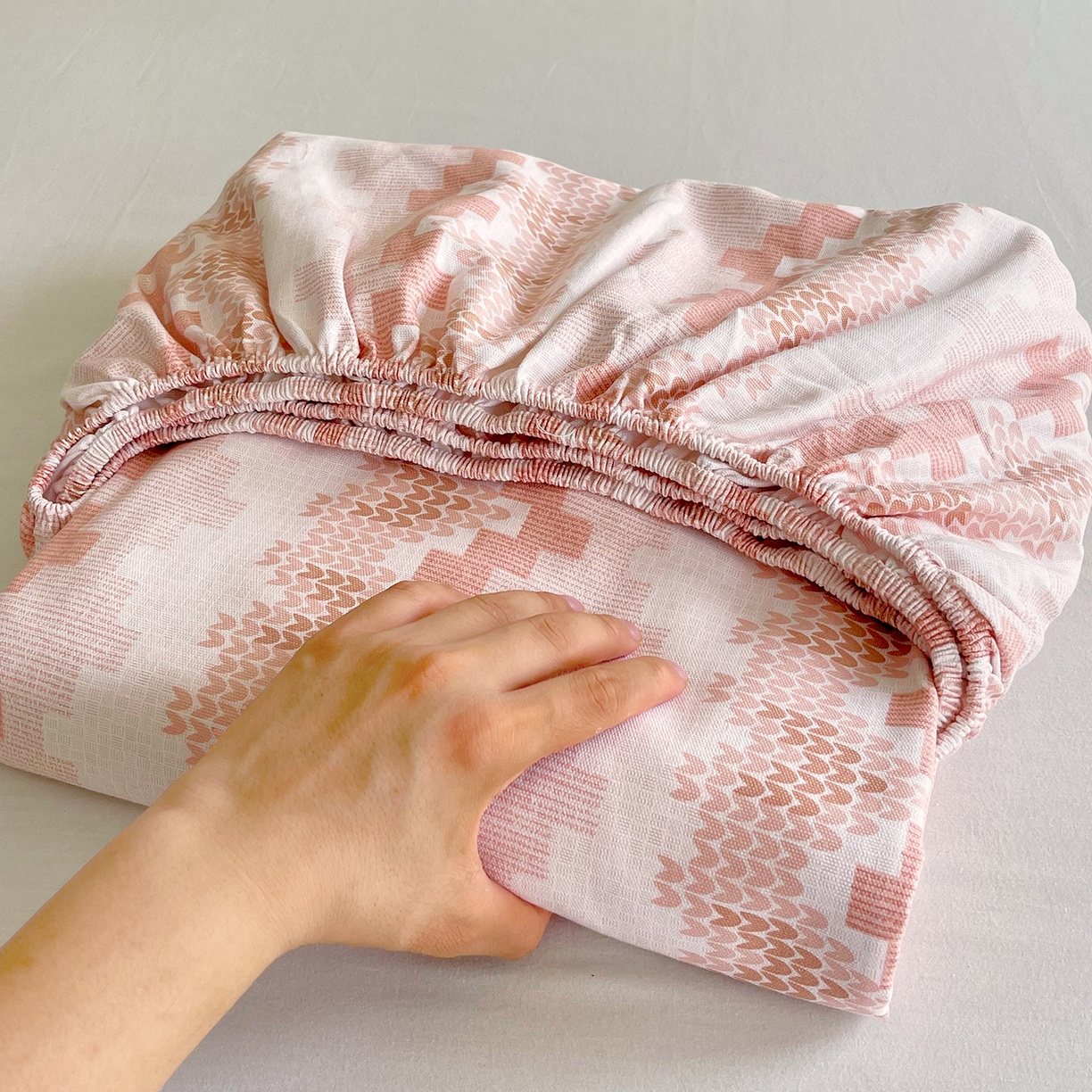 91家纺网 家纺一手货源 找家纺 （总）金鑫汇家纺 2026新款全棉老粗布单品床笠系列