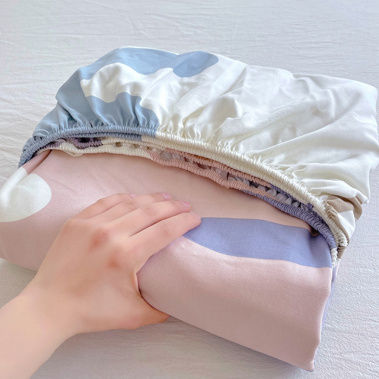 91家纺网 家纺一手货源 找家纺 （总）金鑫汇家纺 2026新款全棉老粗布单品床笠系列