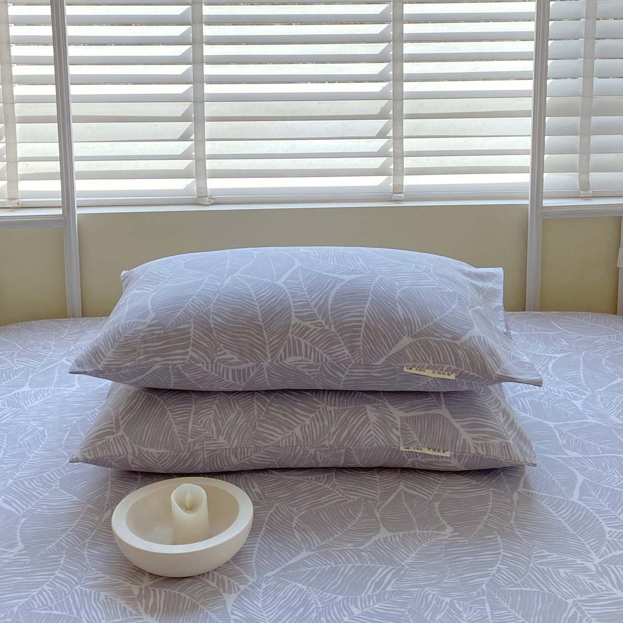 91家纺网 家纺一手货源 找家纺 金鑫汇家纺 2026新款全棉老粗布单品床笠系列 千叶