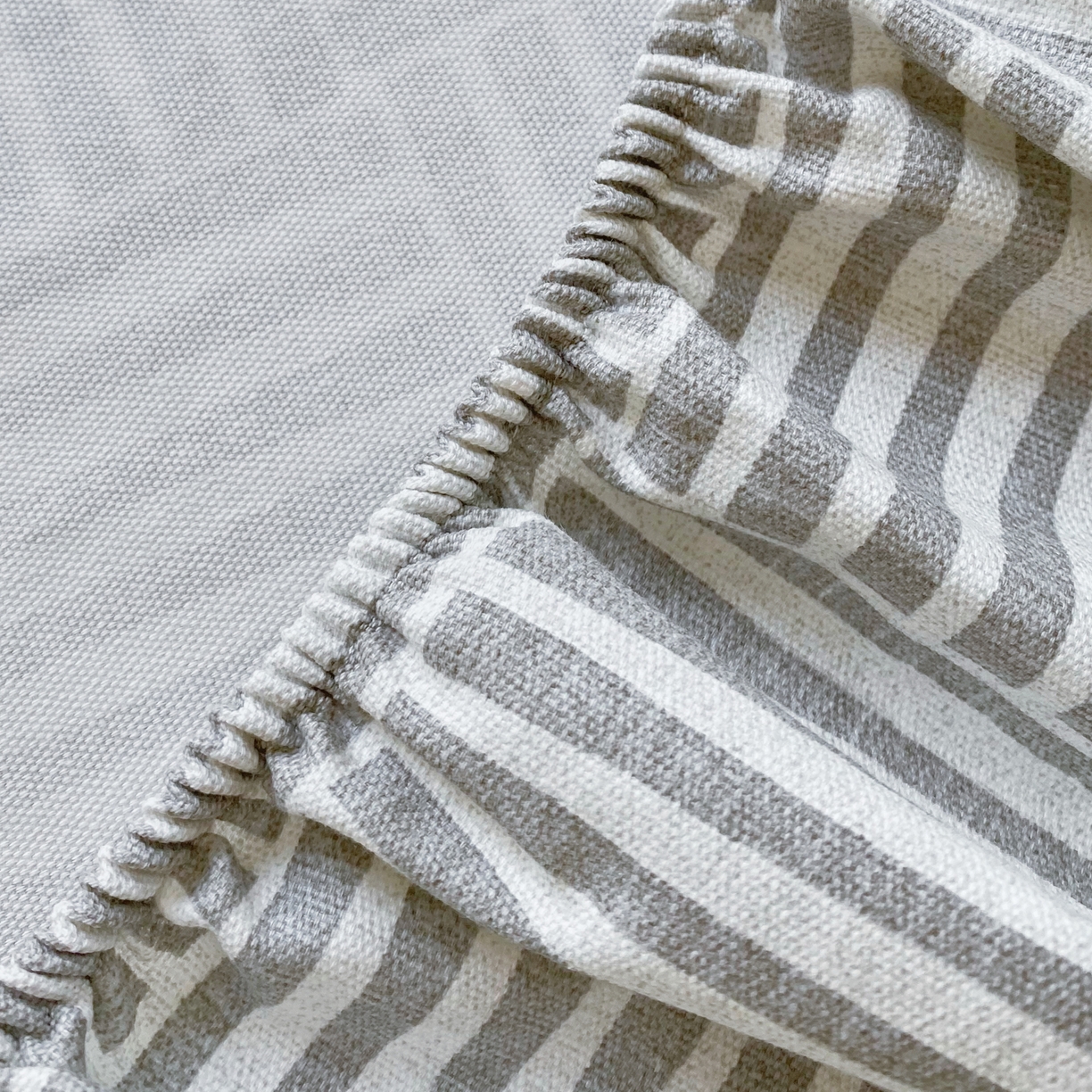 91家纺网 家纺一手货源 找家纺 金鑫汇家纺 2026新款全棉老粗布单品床笠系列 休闲时光