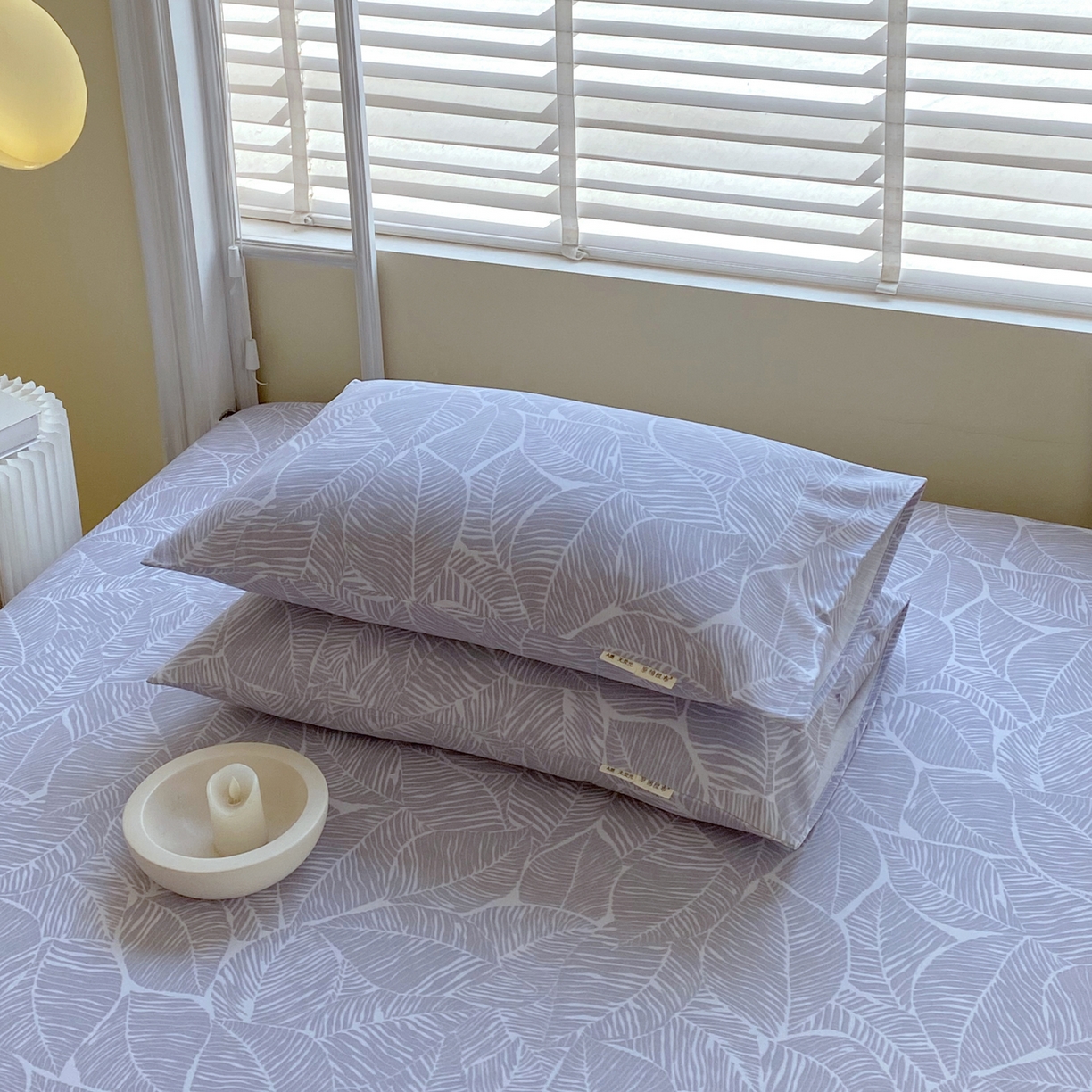 91家纺网 家纺一手货源 找家纺 金鑫汇家纺 2026新款全棉老粗布单品床笠系列 千叶