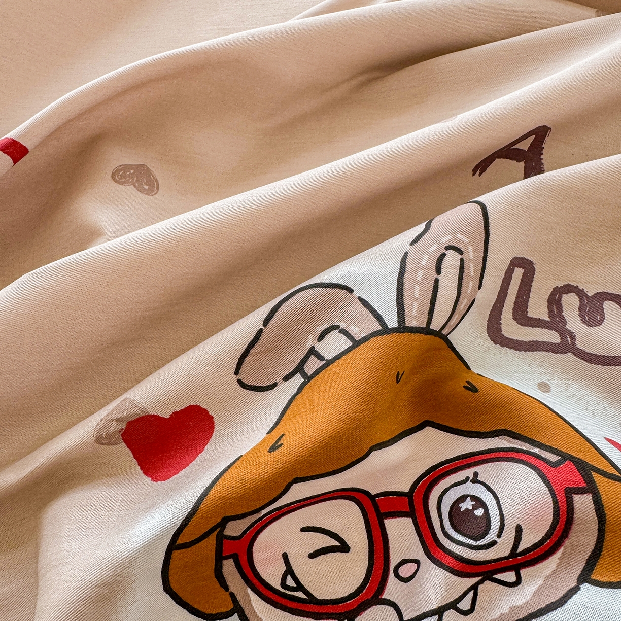 91家纺网 家纺一手货源 找家纺 壹贝家纺 2026新款全棉印花床笠系列 小布