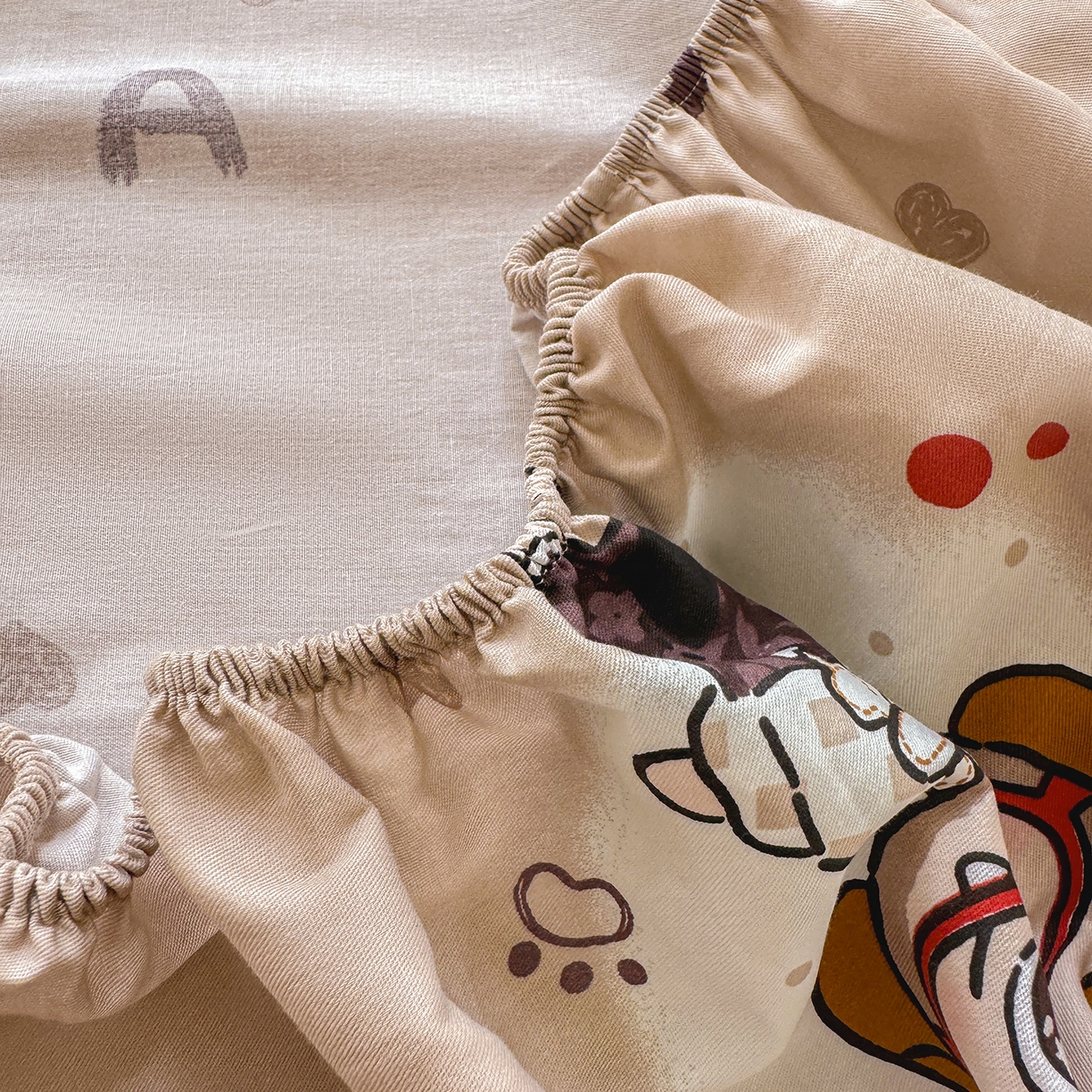 91家纺网 家纺一手货源 找家纺 壹贝家纺 2026新款全棉印花床笠系列 小布