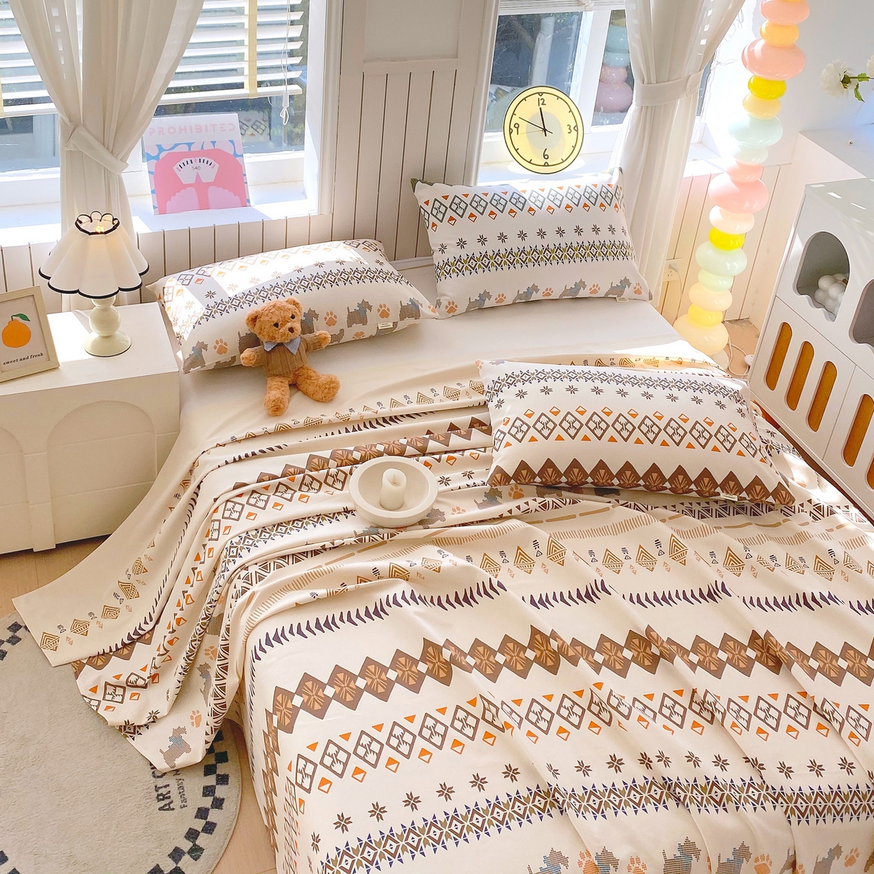 91家纺网 家纺一手货源 找家纺 （总）金鑫汇家纺 2026新款全棉老粗布单品床单系列