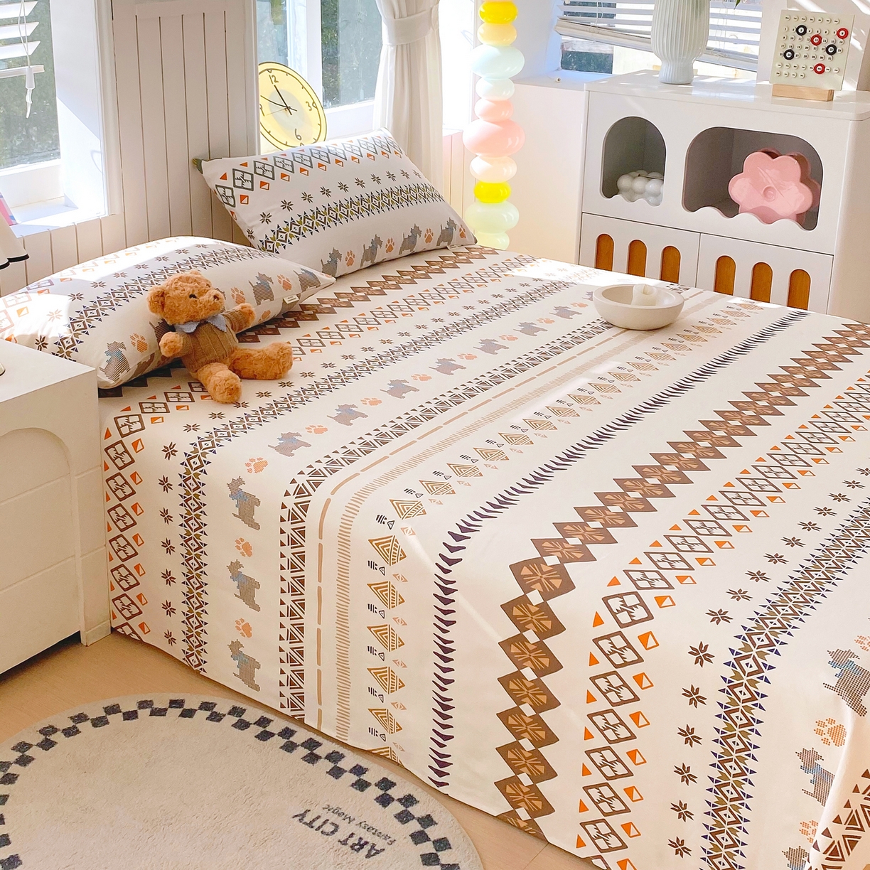 91家纺网 家纺一手货源 找家纺 （总）金鑫汇家纺 2026新款全棉老粗布单品床单系列