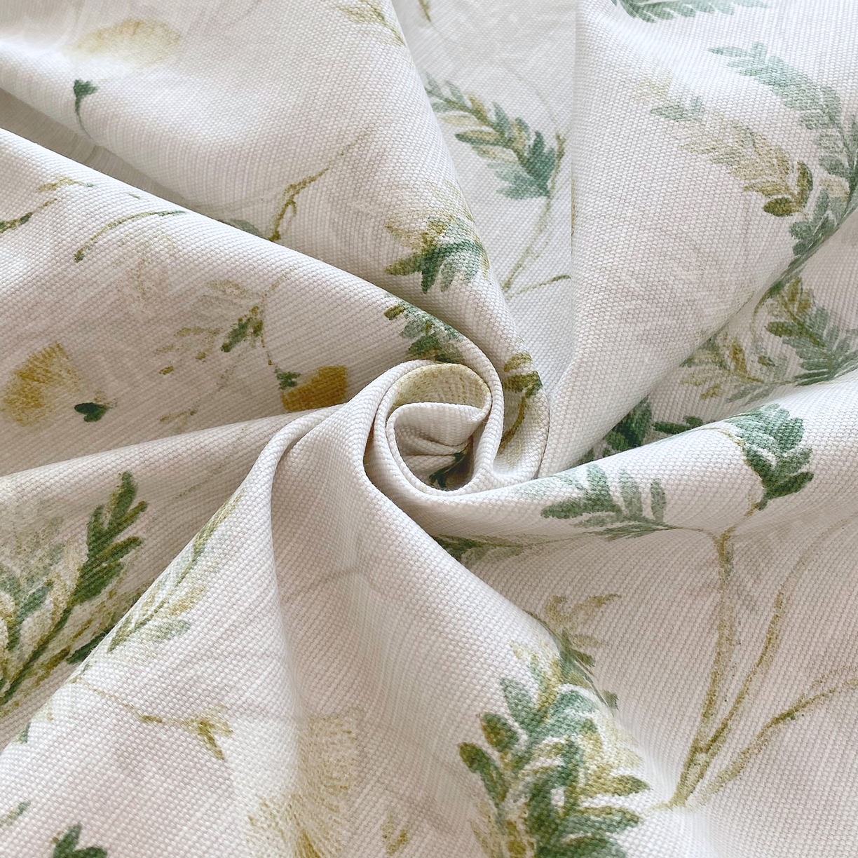 91家纺网 家纺一手货源 找家纺 金鑫汇家纺 2026新款全棉老粗布单品床单系列 月下花影-绿