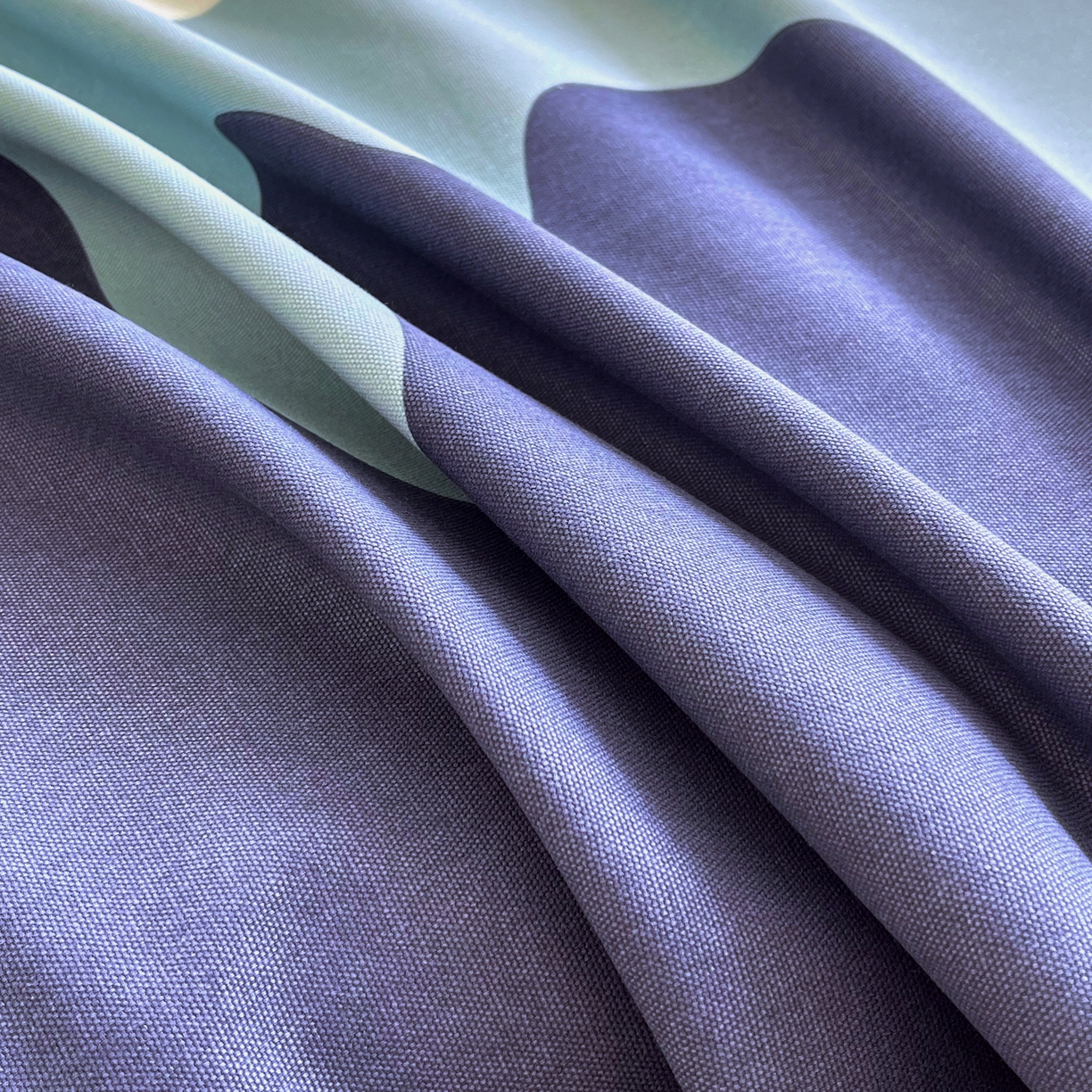 91家纺网 家纺一手货源 找家纺 金鑫汇家纺 2026新款全棉老粗布单品床单系列 奶油蓝