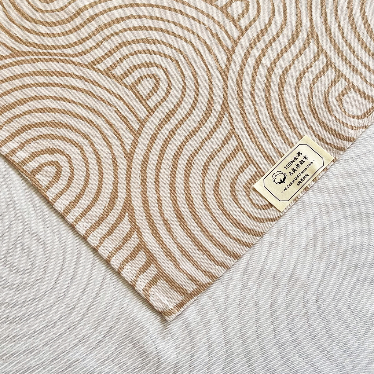 91家纺网 家纺一手货源 找家纺 金鑫汇家纺 2026新款全棉老粗布单品床单系列 木轮世界