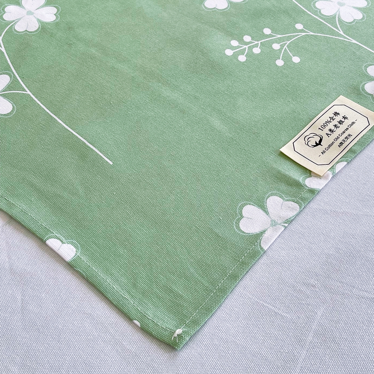 91家纺网 家纺一手货源 找家纺 金鑫汇家纺 2026新款全棉老粗布单品床单系列 优雅田园