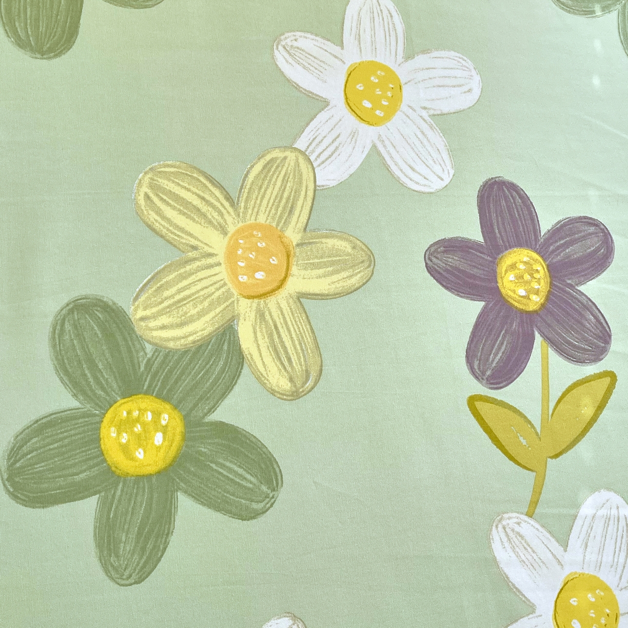 91家纺网 家纺一手货源 找家纺 金鑫汇家纺 2026新款全棉老粗布单品床单系列 五彩缤纷