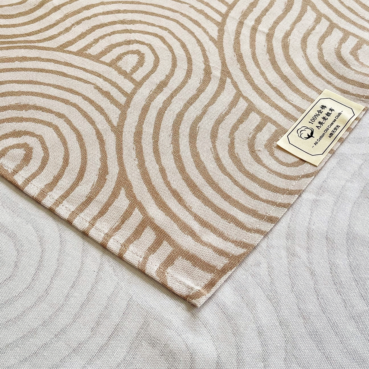 91家纺网 家纺一手货源 找家纺 金鑫汇家纺 2026新款全棉老粗布单品床单系列 木轮世界