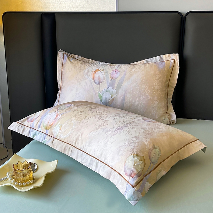 91家纺网 家纺一手货源 找家纺 （总）帛美家纺 2026新款天丝棉提花四件套