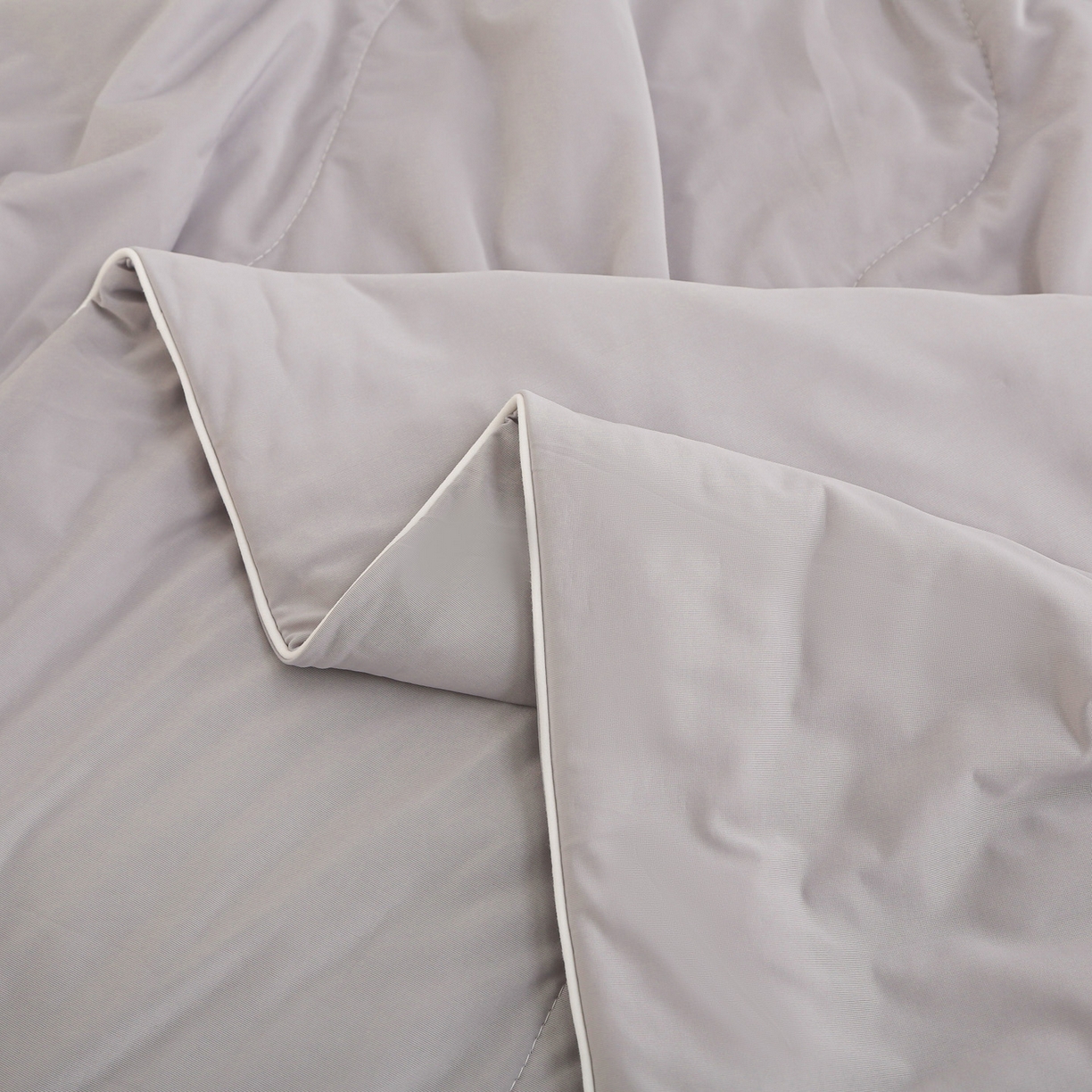 91家纺网 家纺一手货源 找家纺 亚龙工厂店 2026新款跨境直播热款A类冰淇淋冰皮小凉被被子被芯 灰色