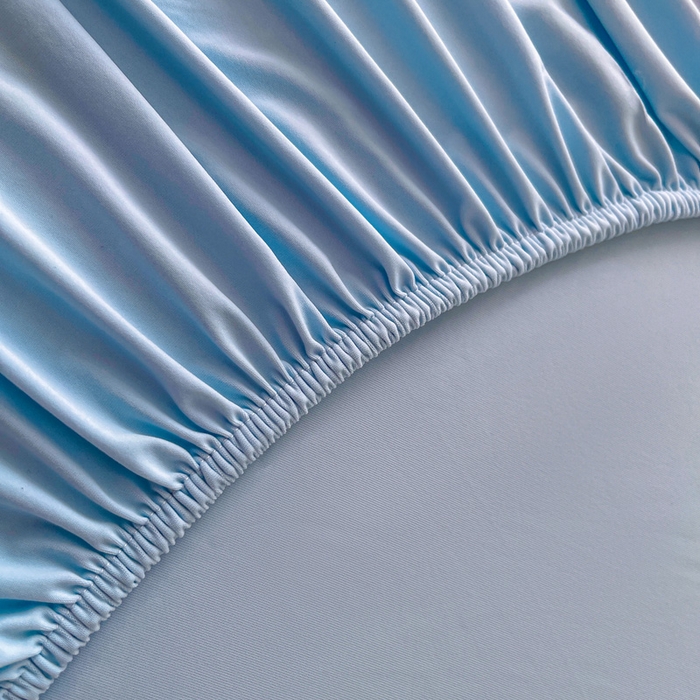 91家纺网 家纺一手货源 找家纺 （总）亚龙工厂店 2026新款跨境热款云母冰丝席床笠三件套