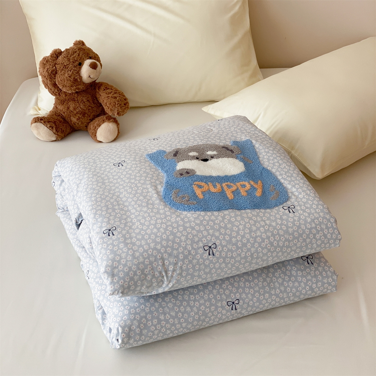 91家纺网 家纺一手货源 找家纺 （总）鸣升家纺 2026新款云朵棉毛巾绣夏被夏凉被空调被