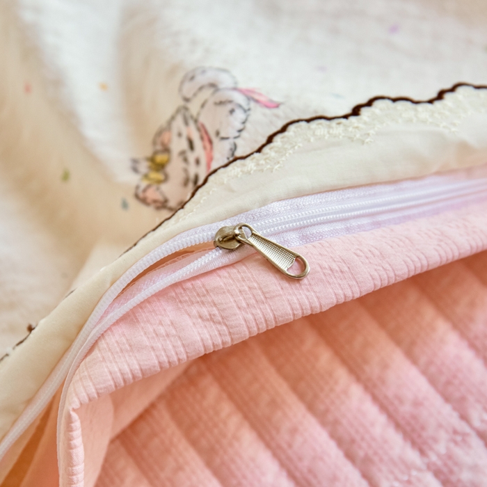 91家纺网 家纺一手货源 找家纺 （总）梦可莱家居 2026新款云朵泡芙棉床盖四件套