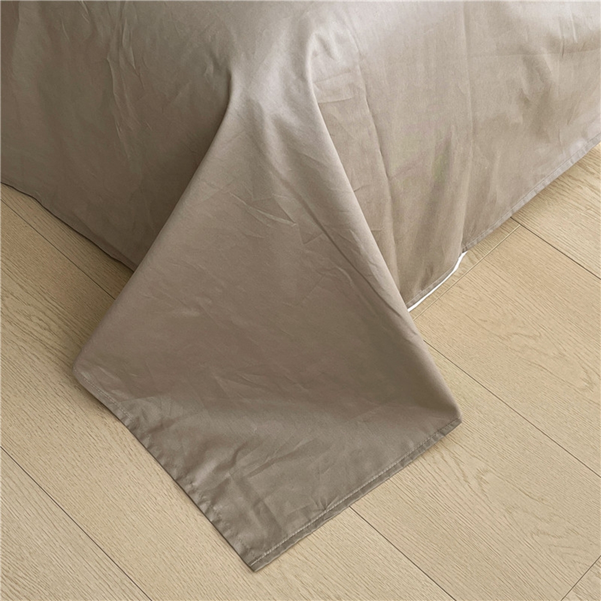 91家纺网 家纺一手货源 找家纺 琪格格纺织 2026新款纯棉纯棉色织肌理纹提花华夫格纯棉轻奢简约款四件套 莫诺克