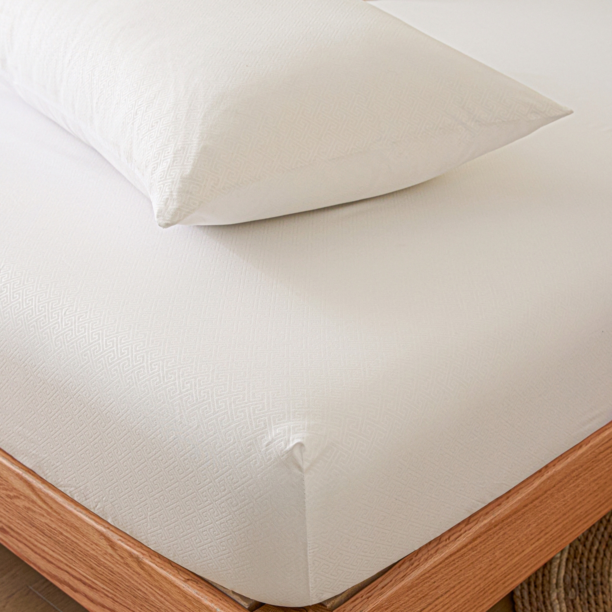 91家纺网 家纺一手货源 找家纺 （总）衿成家纺 2026新款简约纯色磨毛压光单床笠