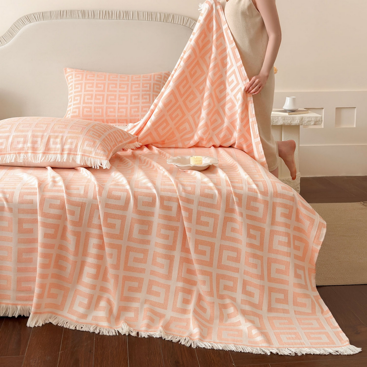 91家纺网 家纺一手货源 找家纺 （总）朴尔家纺 2021新款全棉六层方巾特惠稳定供货