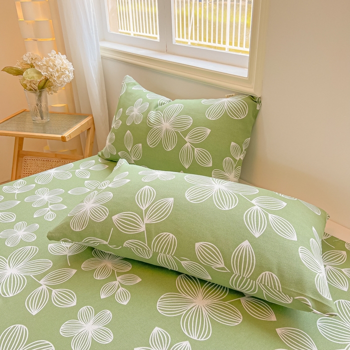 91家纺网 家纺一手货源 找家纺 爱彼家纺 2026新款升级细沙亲肤舒适原棉老粗布床单席子凉席 花清舞绿