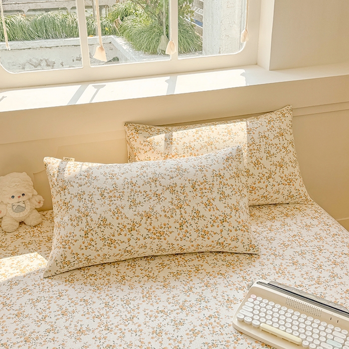 91家纺网 家纺一手货源 找家纺 爱彼家纺 2026新款升级细沙亲肤舒适原棉老粗布床单席子凉席 锦绣花舞