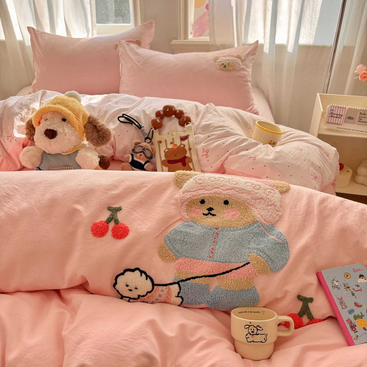 91家纺网 家纺一手货源 找家纺 （总）色鬼布艺高端家居主号 2026新款古法毛巾绣四件套