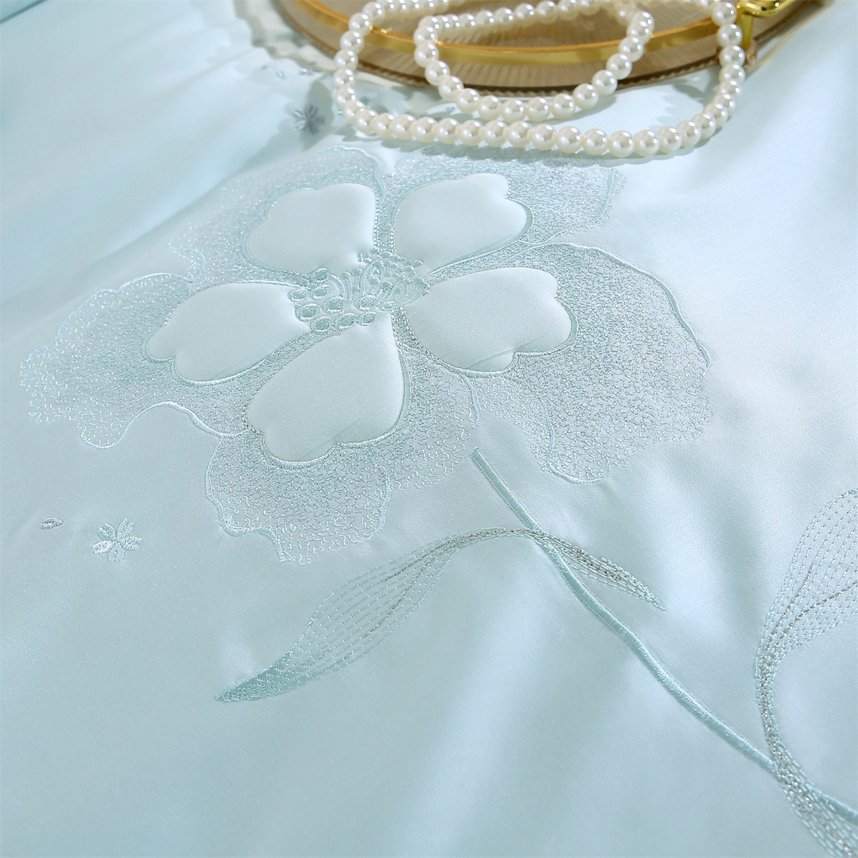 91家纺网 家纺一手货源 找家纺 （总）优姿家纺 2026新款天丝绣花四件套