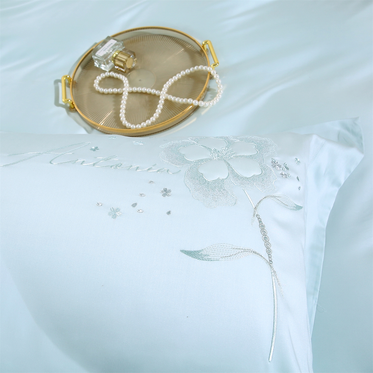 91家纺网 家纺一手货源 找家纺 （总）优姿家纺 2026新款天丝绣花四件套