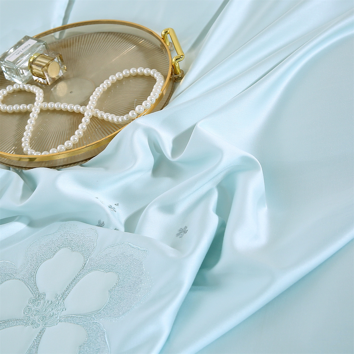 91家纺网 家纺一手货源 找家纺 （总）优姿家纺 2026新款天丝绣花四件套