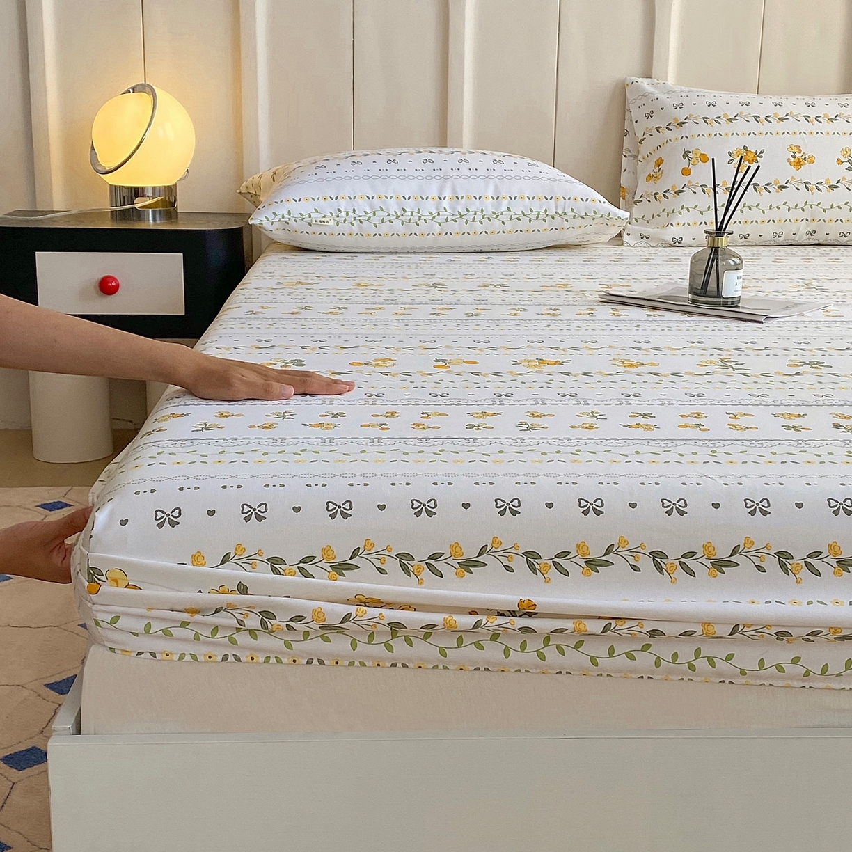 91家纺网 家纺一手货源 找家纺 （总）首爱2025新款原棉老粗布床笠支持特殊规格定制 常年不断货 大批量供应 