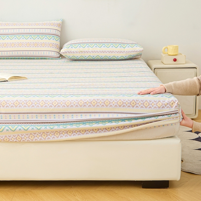 91家纺网 家纺一手货源 找家纺 （总）首爱2025新款原棉老粗布床笠支持特殊规格定制 常年不断货 大批量供应 