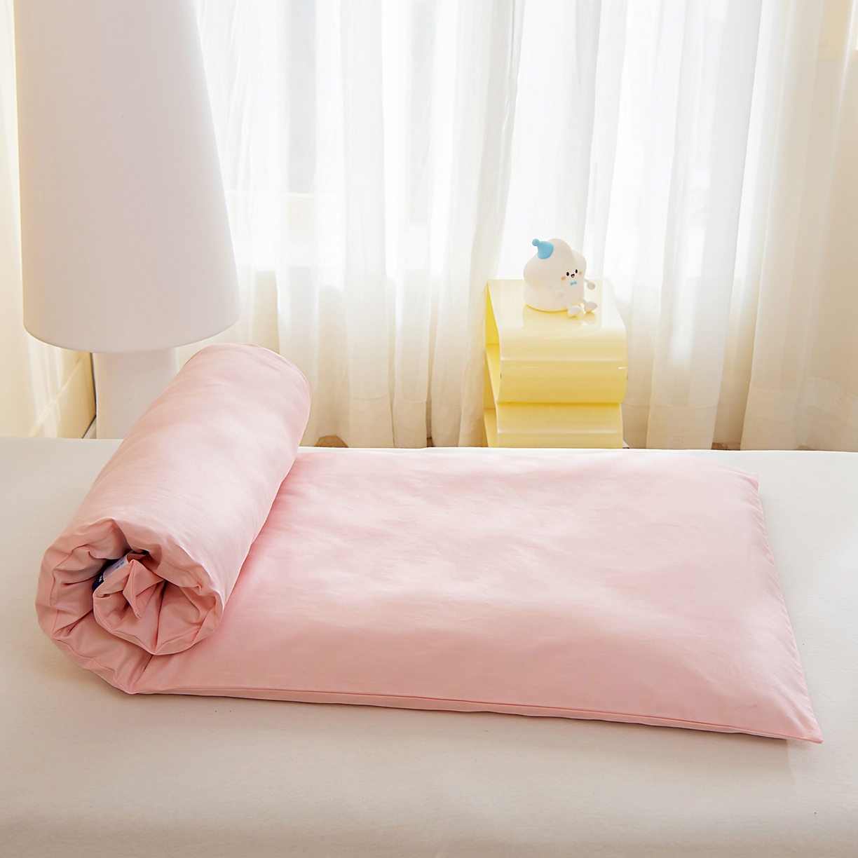 91家纺网 家纺一手货源 找家纺 御棉坊 2026新款A类40S全棉数码印花-萌萌季系列幼儿园儿童套件 萌萌小羊