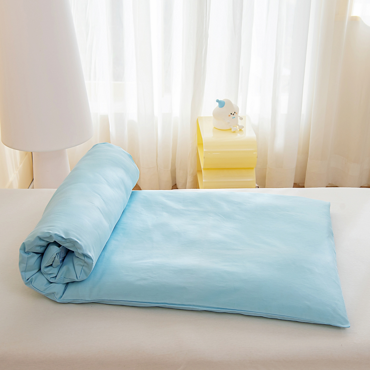 91家纺网 家纺一手货源 找家纺 御棉坊 2026新款A类40S全棉数码印花-萌萌季系列幼儿园儿童套件 萌萌音乐狗