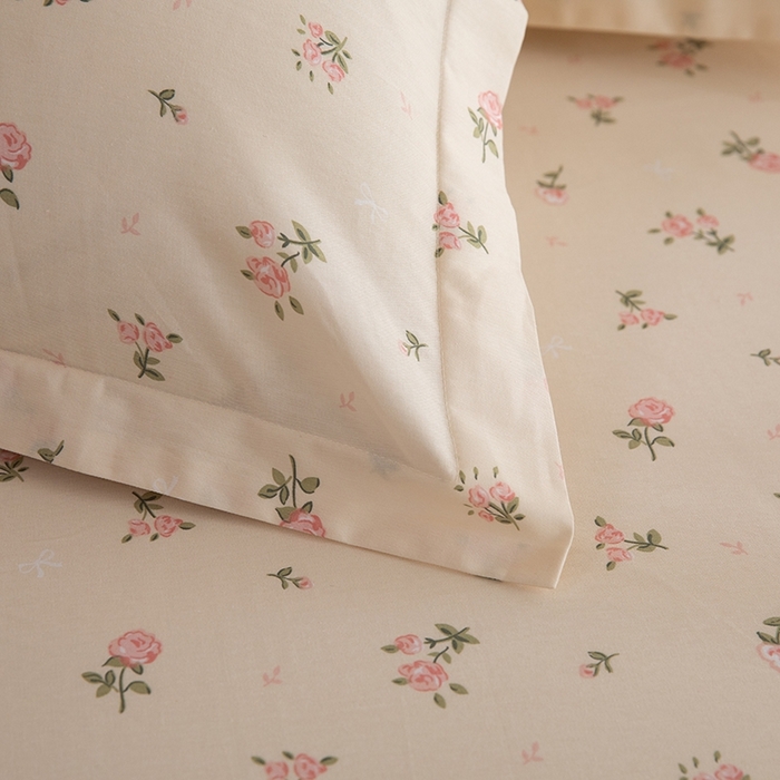 91家纺网 家纺一手货源 找家纺 八十八家纺2025新款全棉12868单品枕套 语末花开