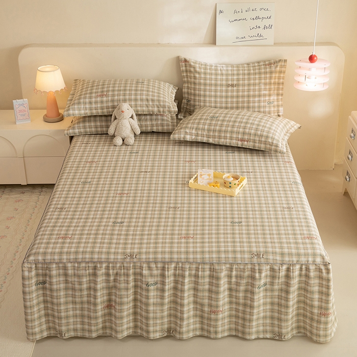 91家纺网 家纺一手货源 找家纺 （总）八十八家纺 2025新款全棉12868系列四件套单品床裙