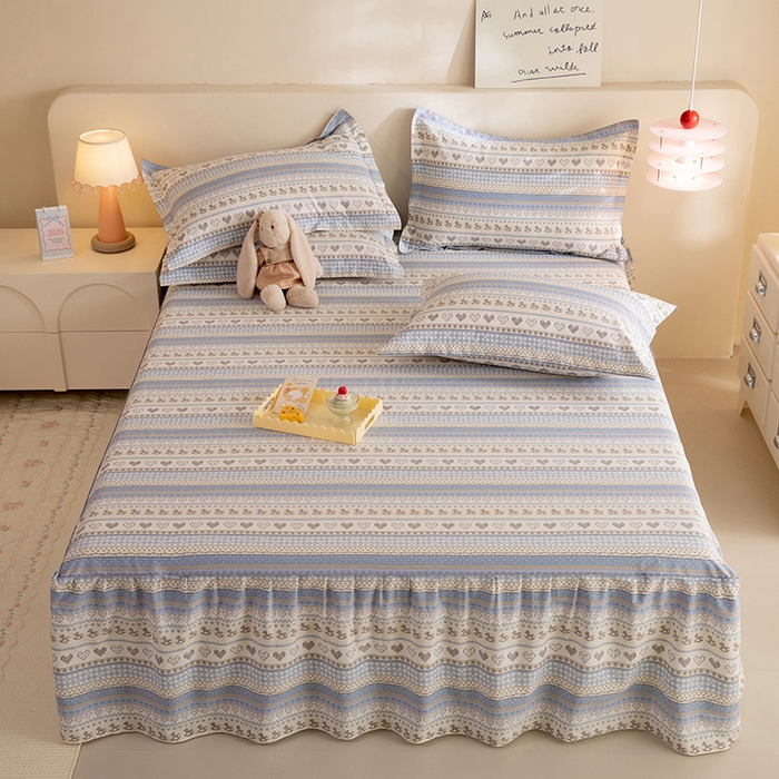 91家纺网 家纺一手货源 找家纺 （总）八十八家纺 2025新款全棉12868系列四件套单品床裙