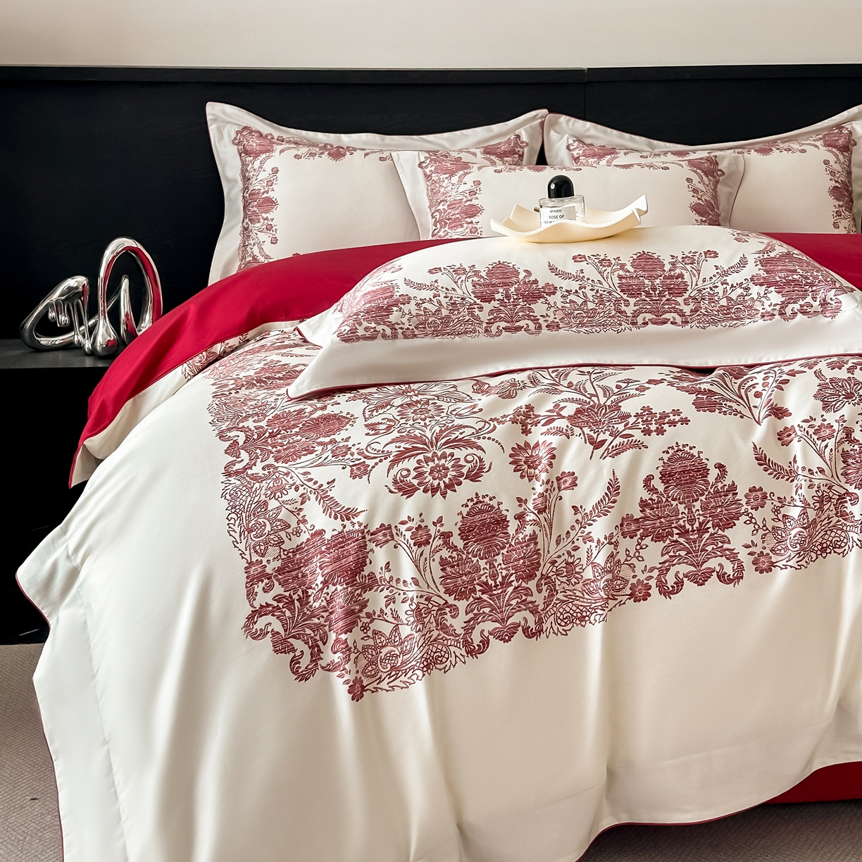 91家纺网 家纺一手货源 找家纺 （总）置顶家纺 2026新款十里蔷薇-亲肤数码印花麻绳边系列